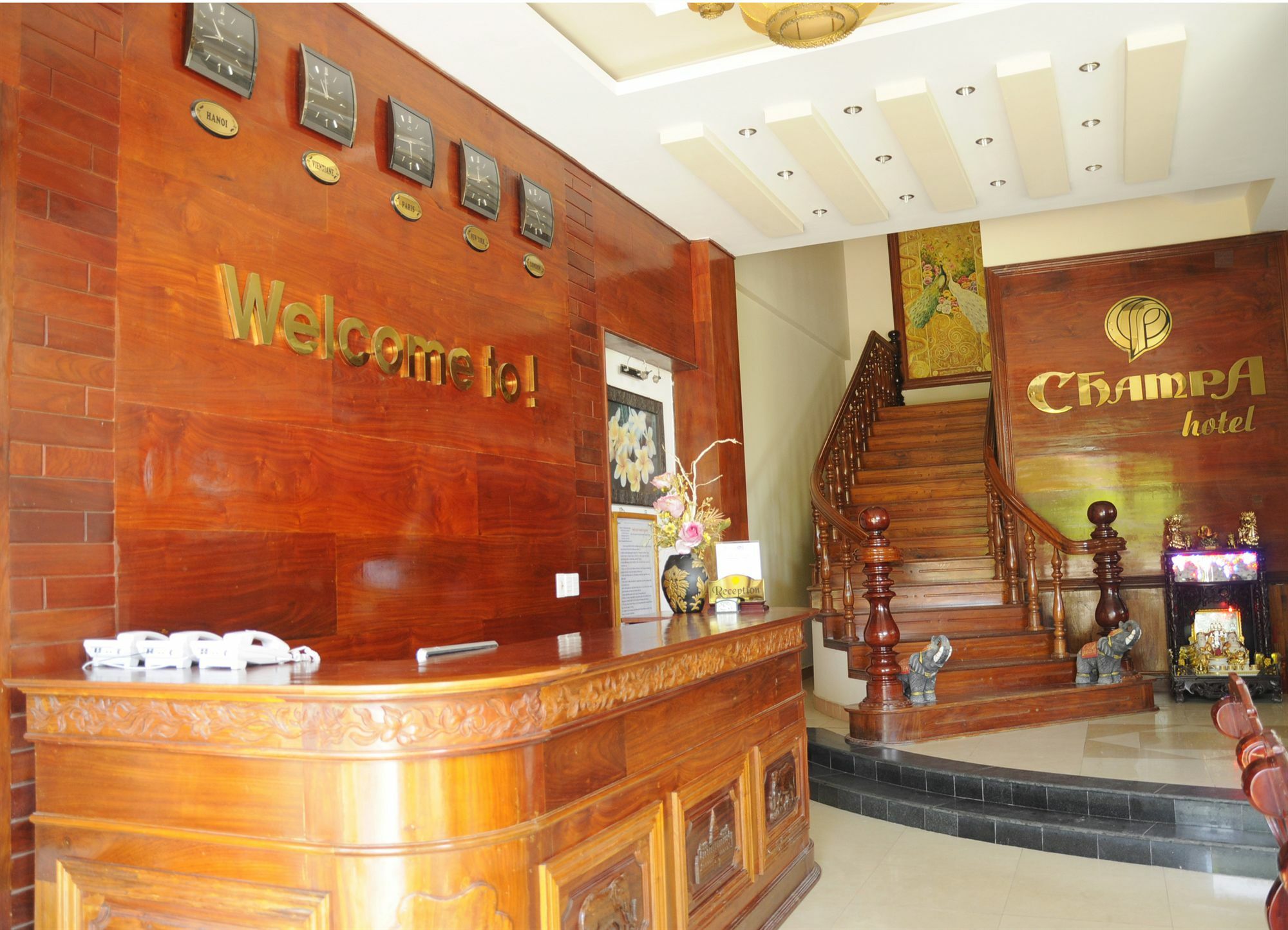Oyo 1002 Champa Langco Hotel Cu Du Exterior foto